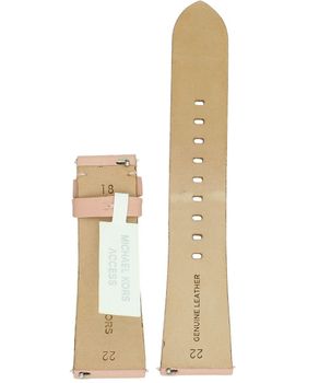 Pasek Michael Kors Blush MKT9016 – pasek do zegarka 22 mm pudrowy róż Outlet tył.jpg